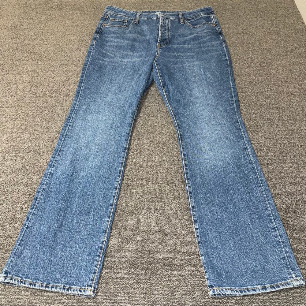 Old Navy Kicker Bootcut Jeans Women's 12 Petite Blue Medium Wash Casual Western